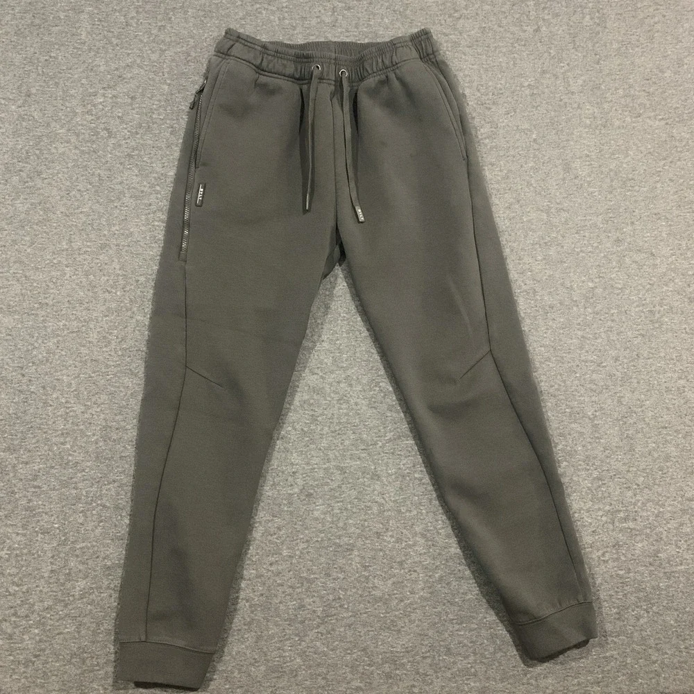 BYLT Roamknit Jogger Gray Wash Pants Cotton Blend - Size M